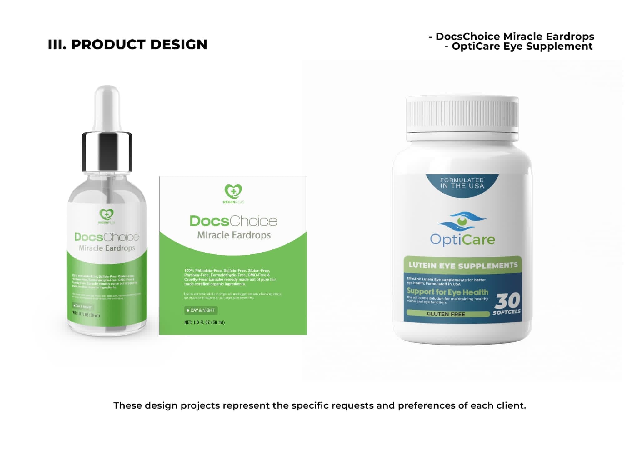Eyecare & Eardrop Packaging